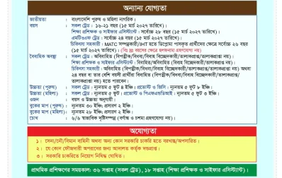 বিমানসেনা নিয়োগ দেবে বিমান বাহিনী, আবেদনের বাকি ৩ দিন