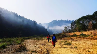 মিরিঞ্জায় ট্রেকিং করা সহজ (ছবি: সংগৃহীত)