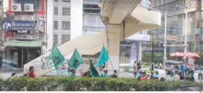 ব্যাংককে বিক্ষোভ