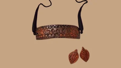 টেরাকোটা গয়না (ছবি: সংগৃহীত)