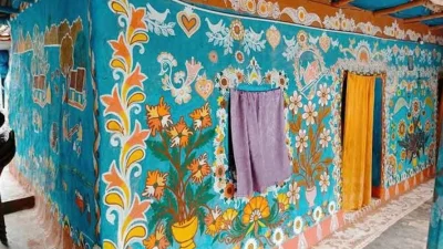 প্রতিটি বাড়িই যেন আলাদা এক শিল্পকর্ম (ছবি: সংগৃহীত)