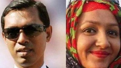 বাবুল আক্তার ও নিহত মাহমুদা খানম মিতু