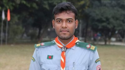 হাবিপ্রবির শিক্ষার্থী রোভার সাগরের ন্যাশনাল অ্যাওয়ার্ড অর্জন