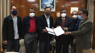 স্বাস্থ্যমন্ত্রীর সঙ্গে ‘প্রজ্ঞা’ ও ‘আত্মা’র প্রতিনিধি দল