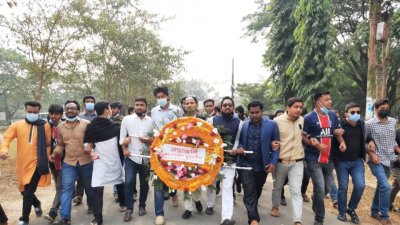 শাবিতে বঙ্গবন্ধুর স্বদেশ প্রত্যাবর্তন দিবস পালিত