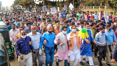 চট্টগ্রামে সিটি করপোরেশন নির্বাচনে বিএনপির প্রচারণা
