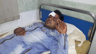 আহত কাউন্সিলর প্রার্থী