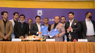 জোট বাঁধলো বাফুফে, কে-স্পোর্টস ও টি স্পোর্টস