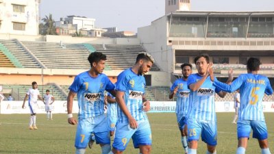 শেষ মুহূর্তের গোলে সমতায় ফেরে চট্টগ্রাম আবাহনী