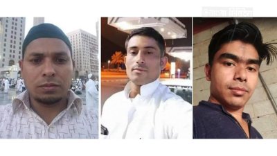 নিহত আব্দুল আজিজ, মো. রফিক ও ইসহাক মিয়া