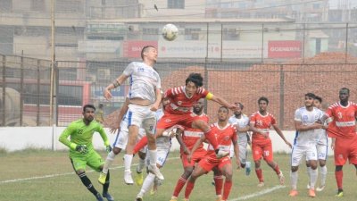 জাপানি ইউসুকে কাতোয় ভর করে হার এড়িয়েছে মুক্তিযোদ্ধা। ।