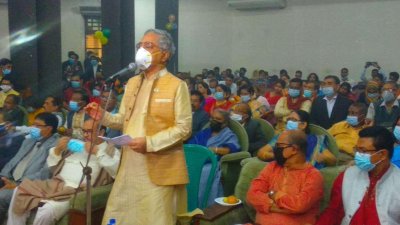 সুপ্রিম কোর্টের প্রশাসনিক ভবনে সরস্বতী পূজার অনুষ্ঠানে প্রধান বিচারপতি