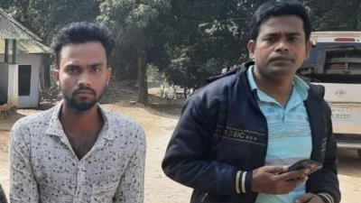অপহরণকারী এক যুবককে গ্রেফতার করা হয়েছে।