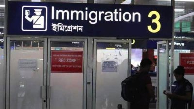 বিমানবন্দরের ইমিগ্রেশন গেট