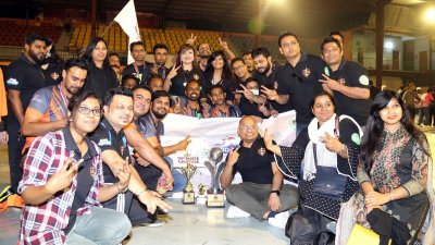 ফ্র্যাঞ্চাইজি ফুটবল টুর্নামেন্টে চ্যাম্পিয়ন 'ধামোস থান্ডার'