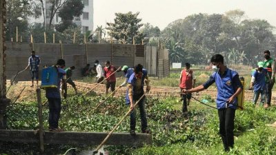 ডিএনসিসির মশকবিরোধী অভিযানে তিন লক্ষাধিক টাকা জরিমানা