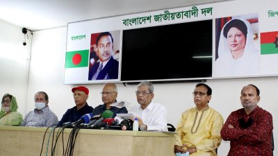 পুলিশের বাধা আর ইশরাকের জ্বরে বিএনপির সমাবেশ স্থগিত