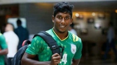 চোটে ছিটকে গেছেন ডিফেন্ডার বিশ্বনাথ ঘোষ