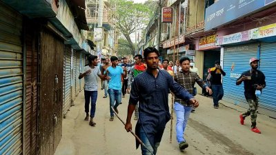 সরাইলে বিএনপি’র দুই গ্রুপে সংঘর্ষ