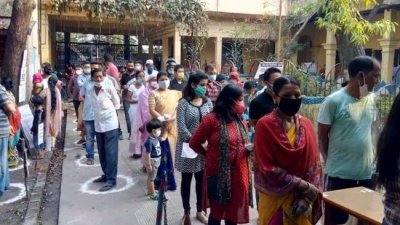পশ্চিমবঙ্গের বিধানসভা নির্বাচনে ভোটগ্রহণ শুরু