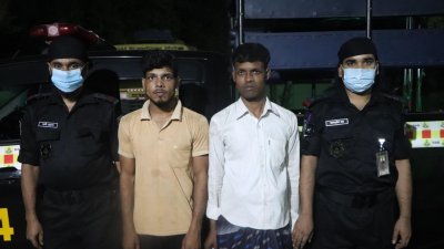 আমিনবাজার থেকে হেরোইনসহ ২ মাদক ব্যবসায়ী গ্রেফতার