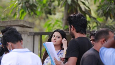 লকডাউন, তাই পরীমনির শুটিং প্যাকআপ