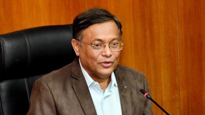 তথ্য ও সম্প্রচারমন্ত্রী ড. হাছান মাহমুদ (ফাইল ফটো)