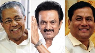 আসাম, তামিলনাড়ু কেরালা আর পদুচেরিতে কারা এগিয়ে?
