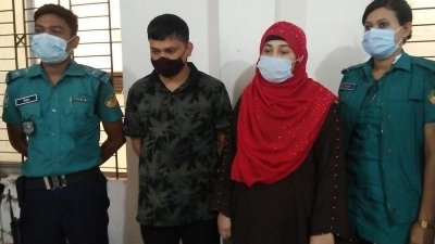 গ্রেফতার দেলোয়ার ও জেসমিন