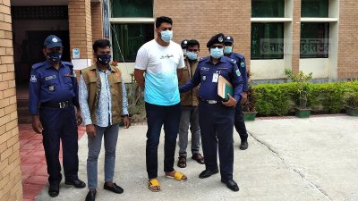 পাউবোর প্রকৌশলীকে মারধরের ঘটনায় নাফিউল ইসলাম অন্তরকে গ্রেফতার করে পুলিশ
