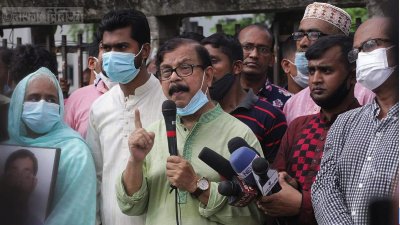 নাগরিক ঐক্যের আহ্বায়ক মাহমুদুর রহমান মান্না
