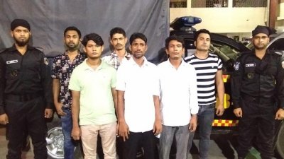 ডাকাত দলের ৬ সদস্য গ্রেফতার