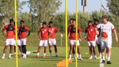 কাতারে অনুশীলনে বাংলাদেশ দল