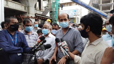 কাজীপাড়া-শেওড়াপাড়ার জলাবদ্ধতার জন্য মেট্রোরেল কর্তৃপক্ষ দায়ী: মেয়র আতিক