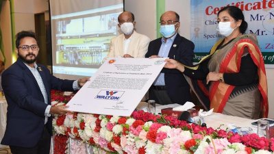 যানবাহন উৎপাদন ও বিপণনে ট্রেডমার্ক সনদ পেলো ওয়ালটন