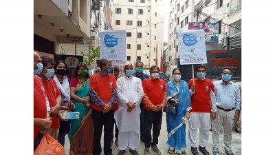 করোনা সচেতনতায় প্রচারাভিযান