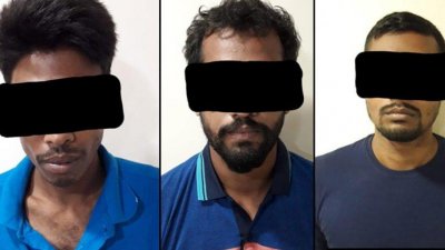 সম্প্রতি গ্রেফতারকৃত তিন জঙ্গি