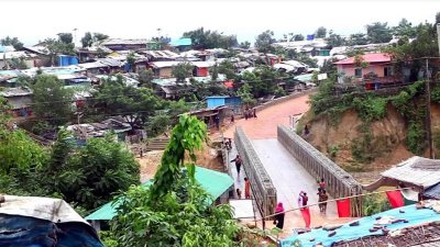 উখিয়ায় রোহিঙ্গা ক্যাম্প