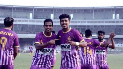 পুলিশকে বড় ব্যবধানে হারালো চট্টগ্রাম আবাহনী