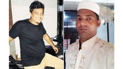 নিহত আহমেদ হোসেন রুবেল ও মো. উজ্জল