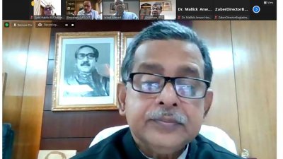 ভার্চুয়াল বৈঠকে বেসামরিক বিমান পরিবহন ও পর্যটন প্রতিমন্ত্রী মো. মাহবুব আলী