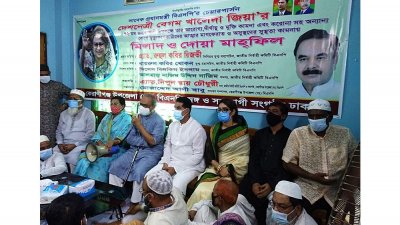 সভায় বক্তব্য রাখছেন বিএনপির সিনিয়র যুগ্ম মহাসচিব রুহুল কবির রিজভী