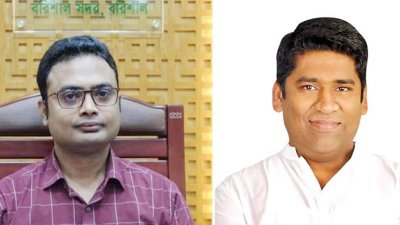 ইউএনও মুনিবুর রহমান মেয়র সাদিক আব্দুল্লাহ