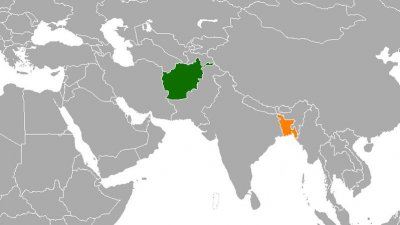আফগানিস্তান-বাংলাদেশ ম্যাপ (ছবি: ইন্টারনেট থেকে)