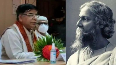 রবীন্দ্রনাথ কালো ছিলেন বলে কোলে নিতেন না মা: ভারতীয় শিক্ষামন্ত্রী
