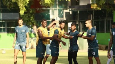 বসুন্ধরা কিংসের অনুশীলন