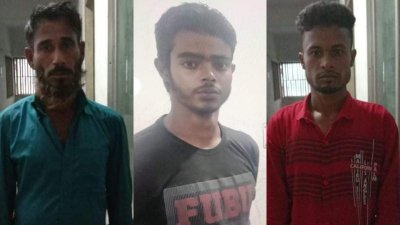 গ্রেফতার আসামিরা