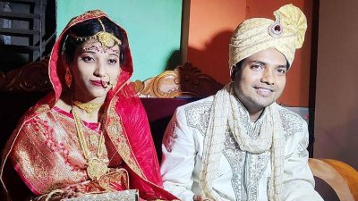 স্ত্রী রাবেয়া বসরীর সঙ্গে লিমন হোসেন