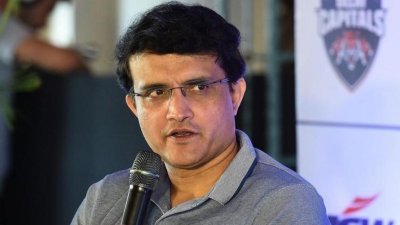 বিসিসিআই সভাপতি সৌরভ গাঙ্গুলী। ছবি: টুইটার