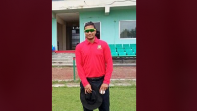 টেস্ট ক্রিকেটার সাজেদুলের অভিষেক আম্পায়ারিংয়েও
